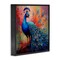 Stupell Industries Feathered Fantasy Peacock Framed Giclee Wall Art Design by Lazar Studio